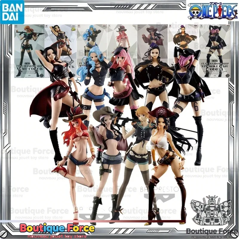 BANDAI One Piece Boa Hancock Nami Robin Reiju Vivi Diamond Ship Flag Action Figure Toy Model for Boys Girls Collectible Gift
BANDAI One Piece Boa Hancock Nami Robin Reiju Vivi Diamond Ship Flag Action Figure Toy Model for Boys Girls Collectible Gift