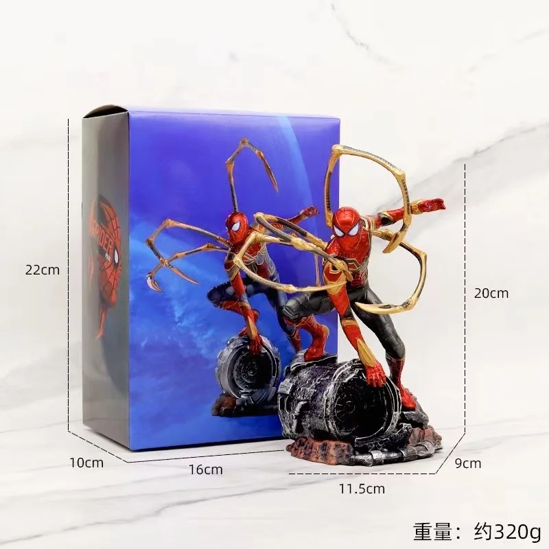Anime The Avengers Spider Man Action Figure Assemble Gk Figures Desktop Decor Statue Doll Ornaments Collect Toy Kid Gift 
Anime The Avengers Spider Man Action Figure Assemble Gk Figures Desktop Decor Statue Doll Ornaments Collect Toy Kid Gift