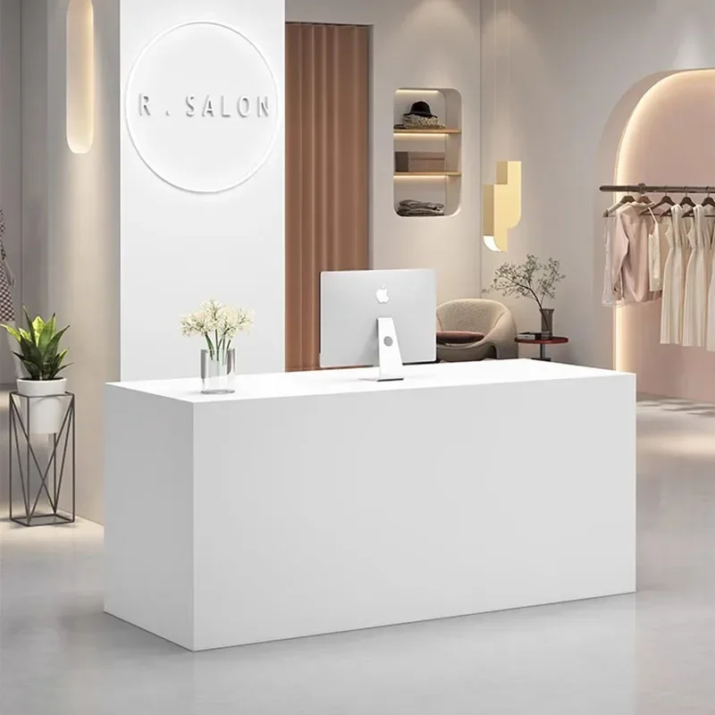 Salon Reception Desk Counter Modern Table Furniture Luxury Aesthetic Barber Shop Help Hairdressing Beauty Party Tables Office
Salon Reception Desk Counter Modern Table Furniture Luxury Aesthetic Barber Shop Help Hairdressing Beauty Party Tables Office