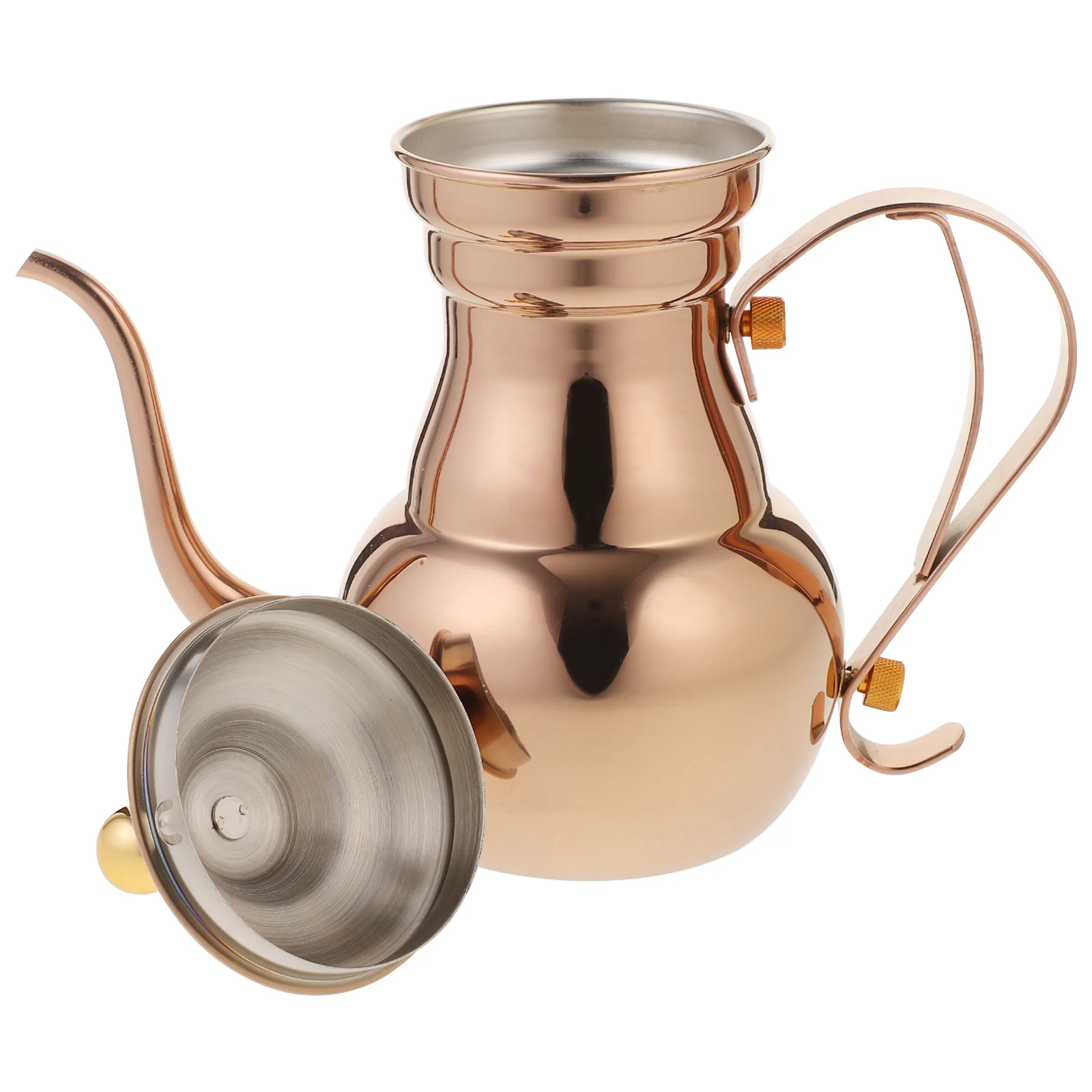 Stainless Steel Teapot 0 7L Chocolate Strainer Anti Scald H Gift Tea Lovers Home Office Hotel Metal Coffee Kettle Long Narrow 
Stainless Steel Teapot 0 7L Chocolate Strainer Anti Scald H Gift Tea Lovers Home Office Hotel Metal Coffee Kettle Long Narrow