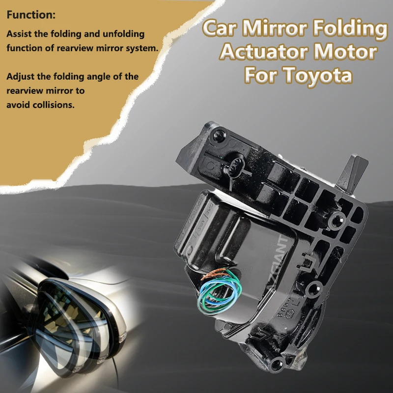 AZGIANT For Toyota RAV4/ Ractis/Camry ACV30/ACV31/Corolla MK9 Car Rearview mirror folding inner motor Module adjust the angle
AZGIANT For Toyota RAV4/ Ractis/Camry ACV30/ACV31/Corolla MK9 Car Rearview mirror folding inner motor Module adjust the angle