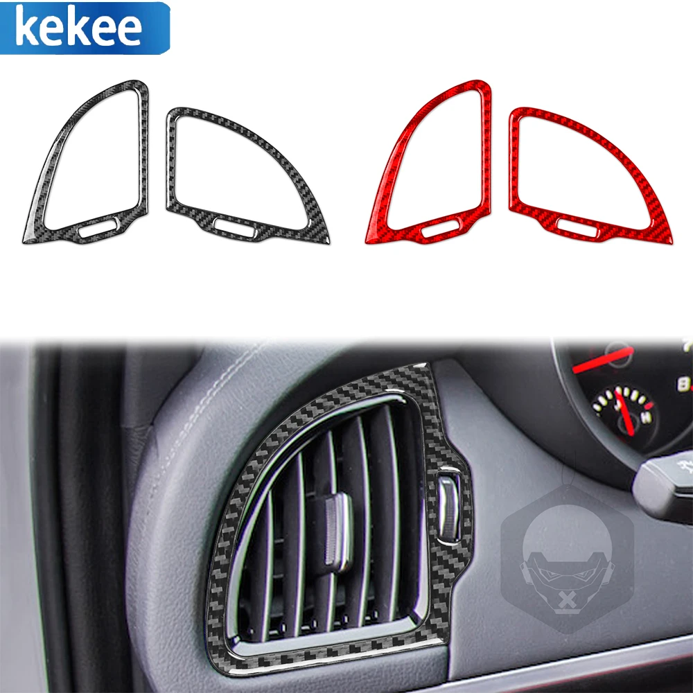 For Kia Stinger 2019-2023 Real Carbon Fiber Car Decoration Both Sides Of The Air Conditioning Vents Trim Sticker Interior
For Kia Stinger 2019-2023 Real Carbon Fiber Car Decoration Both Sides Of The Air Conditioning Vents Trim Sticker Interior