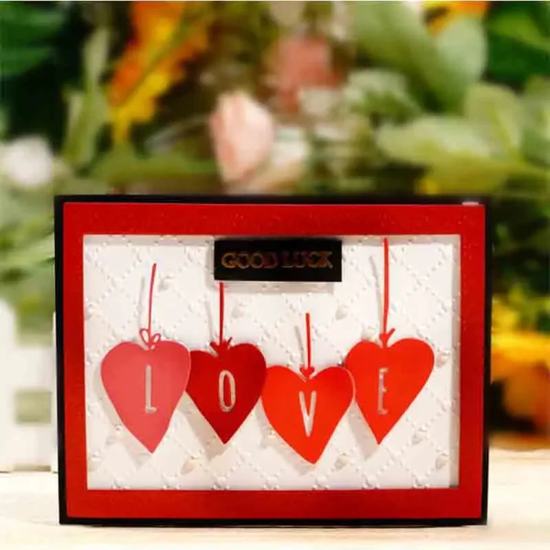 Love Heart Metal Cutting Dies Mold Paper Cards Craft Knife Mould Blade Punch Template Embossing Stencils 1pcs
Love Heart Metal Cutting Dies Mold Paper Cards Craft Knife Mould Blade Punch Template Embossing Stencils 1pcs