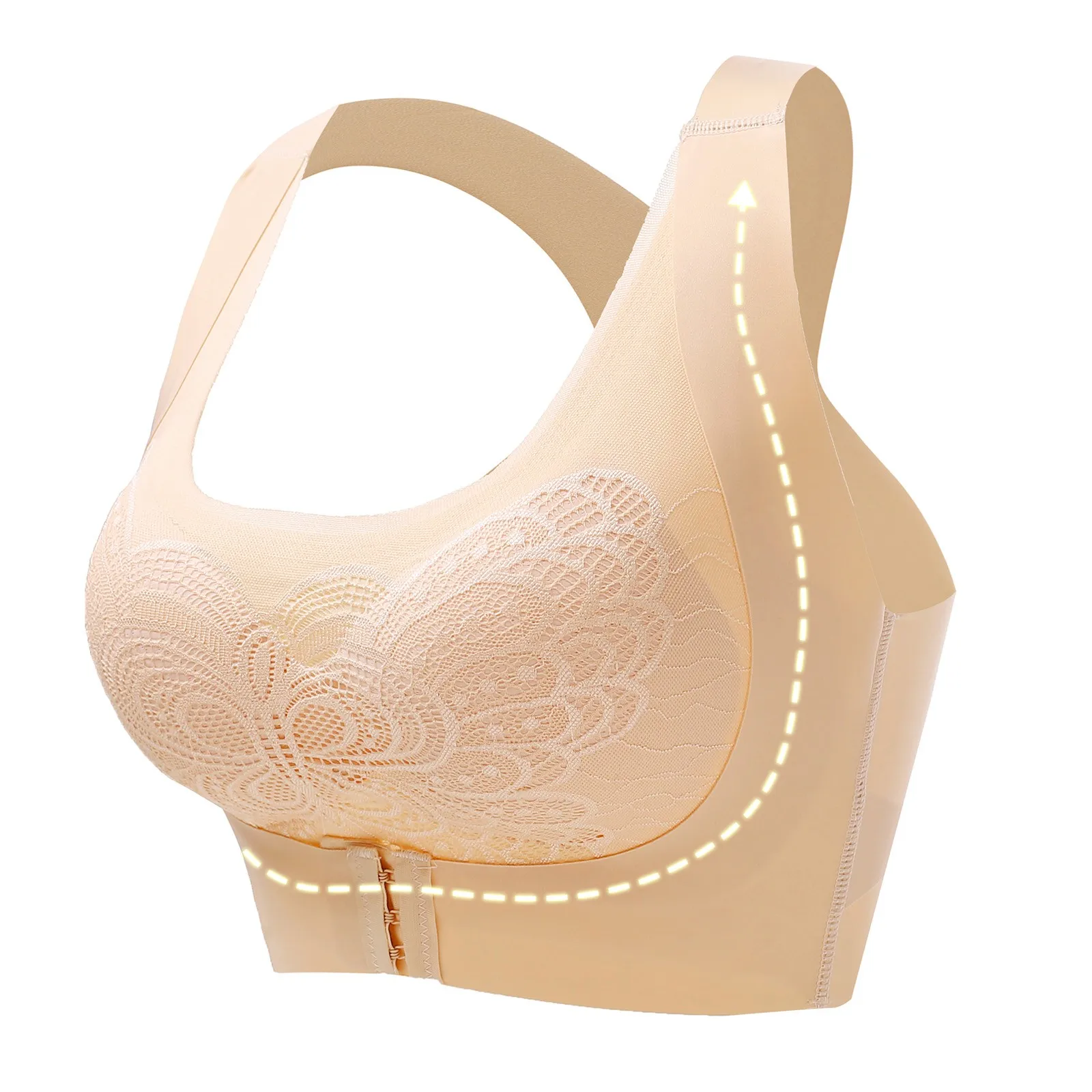 Ladies Seamless Beauty Back Underwear No Steel Ring Sports Bra Sexy Push Up Comfortable Underwear Vest Solid color Brassiere
Ladies Seamless Beauty Back Underwear No Steel Ring Sports Bra Sexy Push Up Comfortable Underwear Vest Solid color Brassiere
