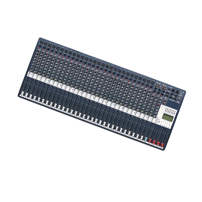 MORIN Professional Audio Dual 10-Digit LED Level Display 24 Channel Mixer Console with AUX PFL USB SD MP3 WAV WMA Functions
MORIN Professional Audio Dual 10-Digit LED Level Display 24 Channel Mixer Console with AUX PFL USB SD MP3 WAV WMA Functions