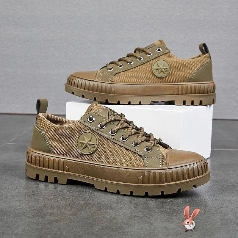 New 2024 Men's Labor Protection Shoes Breathable Outdoor Work Shoes Anti-slip Wear-resistant Canvas Shoes for Farm Work And C...
New 2024 Men's Labor Protection Shoes Breathable Outdoor Work Shoes Anti-slip Wear-resistant Canvas Shoes for Farm Work And C...