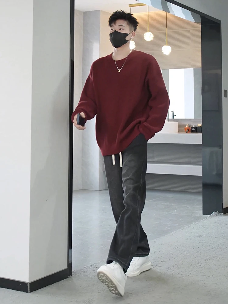 Мужские джинсы Bla adient прямого кроя, осенне-зимние, с высокой талией, в американском стиле, удлиняющие ноги, широкие джинсы
Мужские джинсы Bla adient прямого кроя, осенне-зимние, с высокой талией, в американском стиле, удлиняющие ноги, широкие джинсы