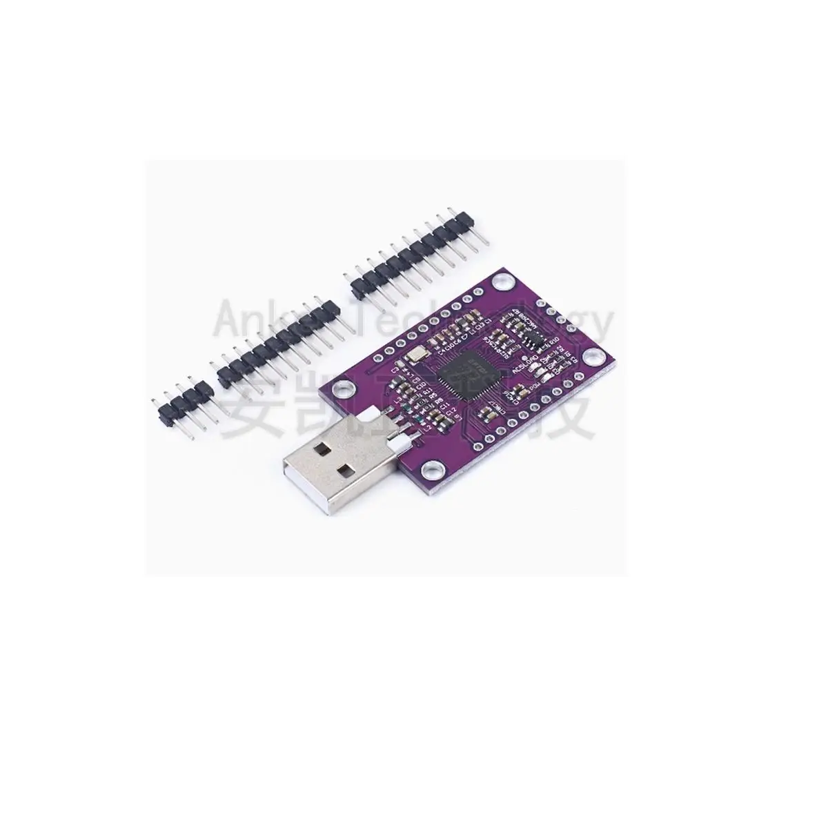 Оригинальный чип-модуль FT232H, модуль последовательного порта USB FIFO/SPI/I2C/JTAG/RS232
Оригинальный чип-модуль FT232H, модуль последовательного порта USB FIFO/SPI/I2C/JTAG/RS232
