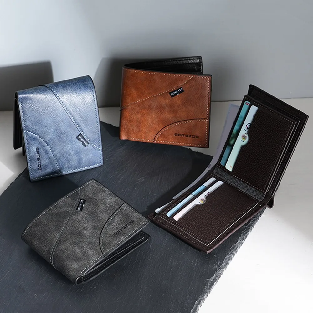 PU Leather Men's Wallet Multi-functional Square Business Wallet Classic Large Capacity Credit Card Holder Travel Essentials
PU Leather Men's Wallet Multi-functional Square Business Wallet Classic Large Capacity Credit Card Holder Travel Essentials