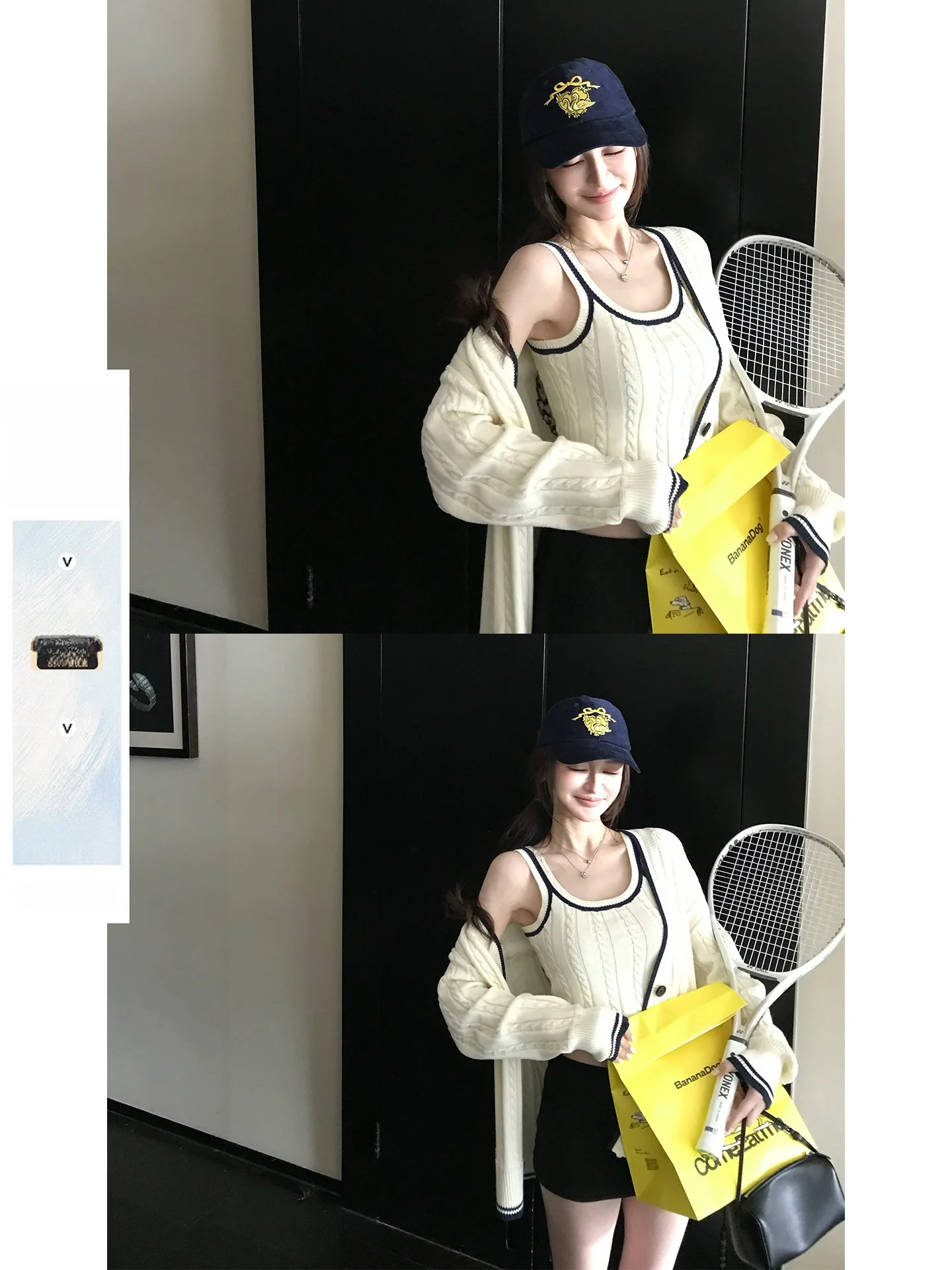 Skk Store American Style Sporty 100% Cotton Yarn Knitted Sweater Cardigan Vest Embroidered Tassel Long Sleeve Casual Wear
Skk Store American Style Sporty 100% Cotton Yarn Knitted Sweater Cardigan Vest Embroidered Tassel Long Sleeve Casual Wear