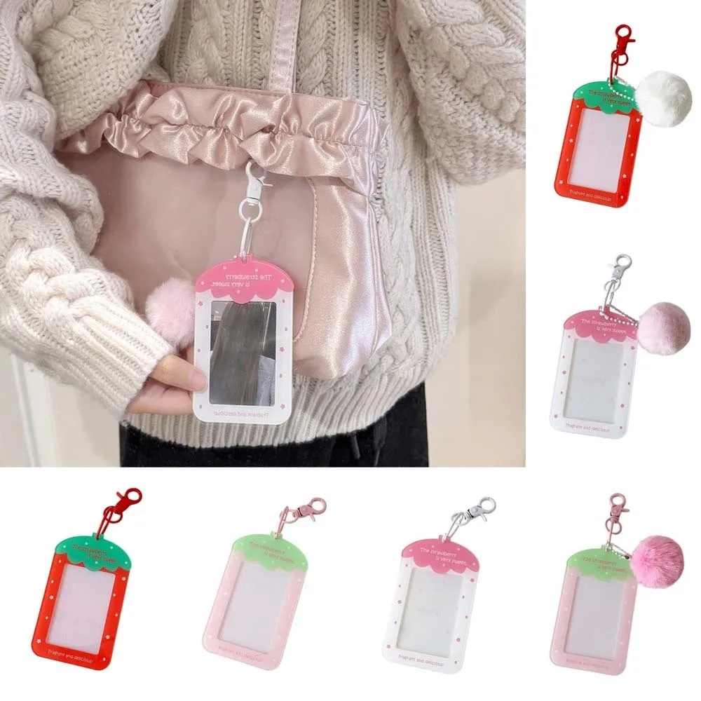 with Keychain Acrylic Photocard Holder Card Cover Fruit Strawberry Idol Card Display Protector Korean Ins Style
with Keychain Acrylic Photocard Holder Card Cover Fruit Strawberry Idol Card Display Protector Korean Ins Style