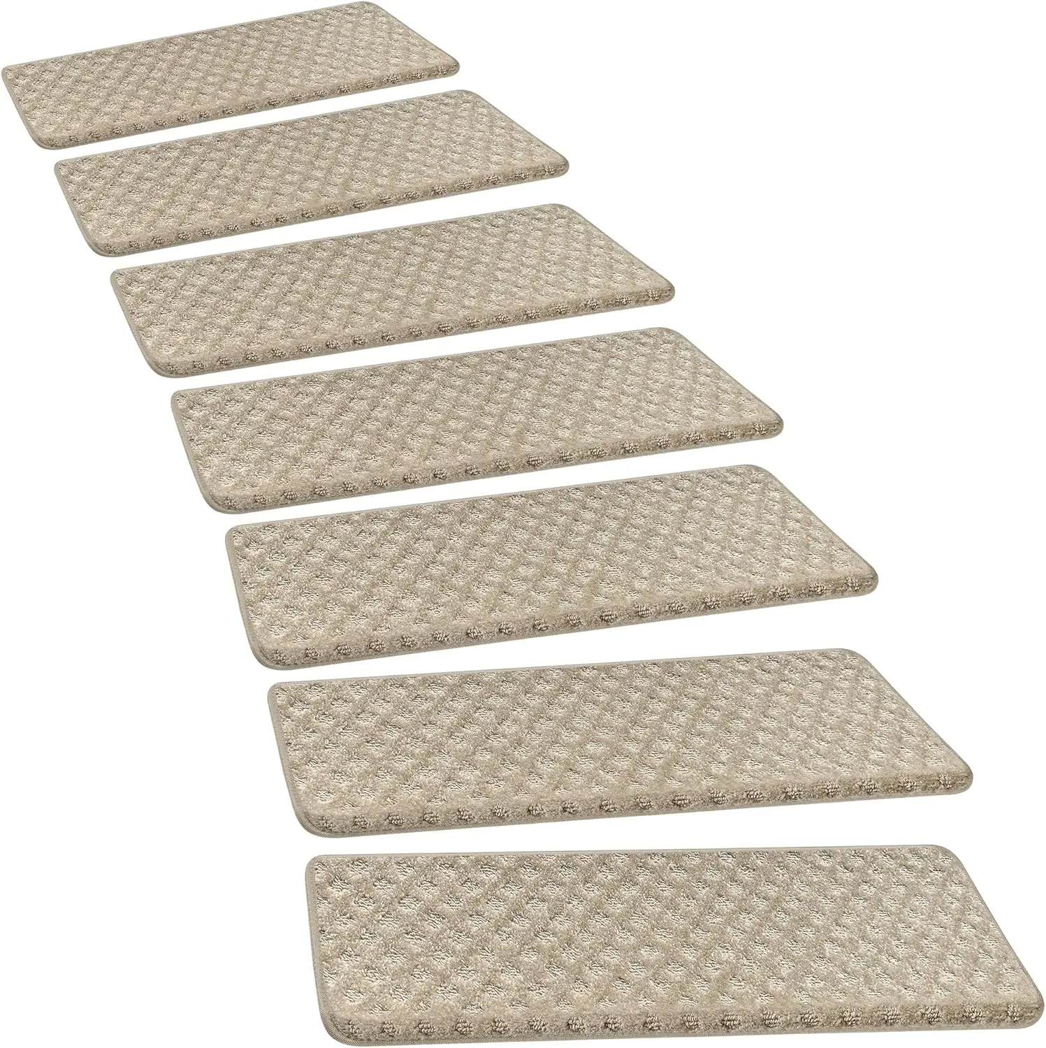 Non-Slip Stair Treads for Wooden Steps, Tape-Free Installation, Pet-Friendly, 9.5" x 30" (14 Pieces)
Non-Slip Stair Treads for Wooden Steps, Tape-Free Installation, Pet-Friendly, 9.5" x 30" (14 Pieces)