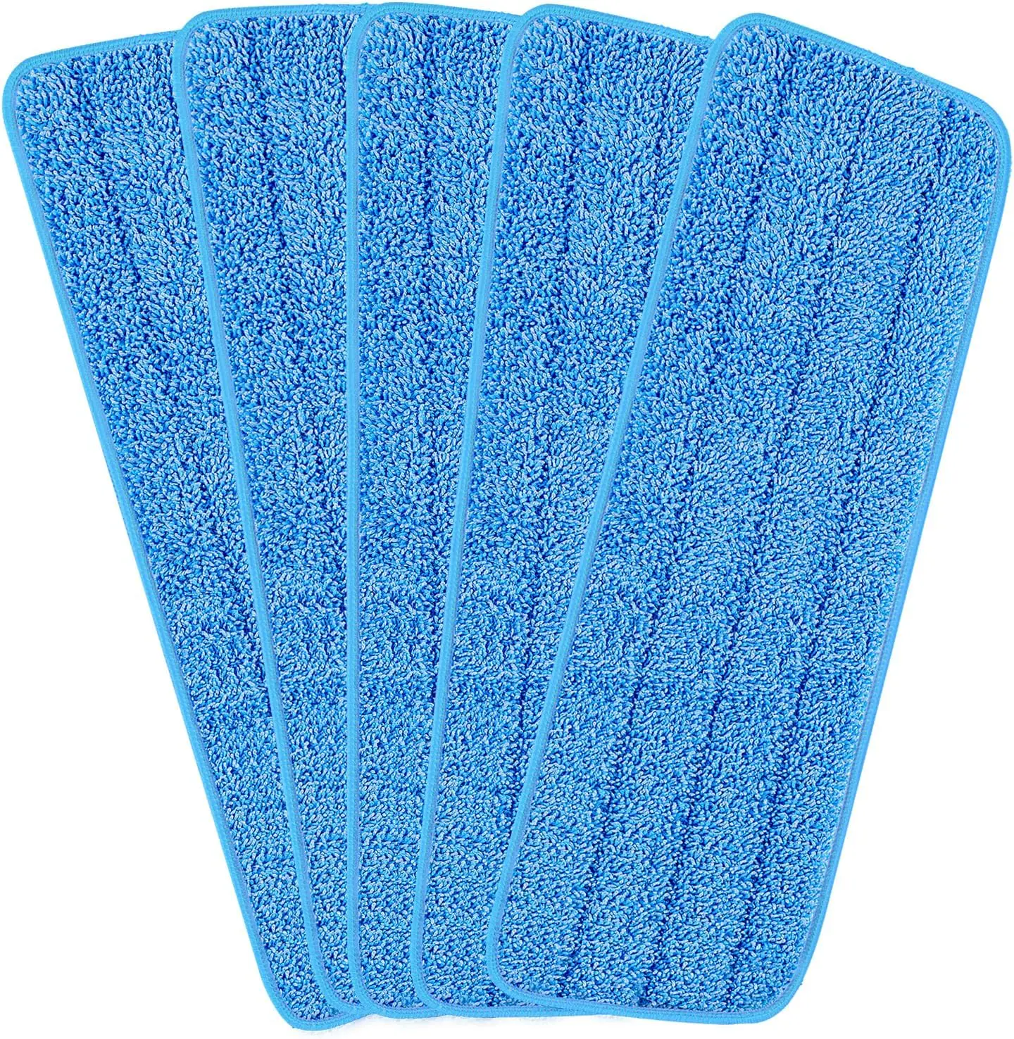 16.5" Reusable Microfiber Mop Pads, 5-Pack Wet/Dry Replacement Heads for Bona & Most Spray Mops
16.5" Reusable Microfiber Mop Pads, 5-Pack Wet/Dry Replacement Heads for Bona & Most Spray Mops
