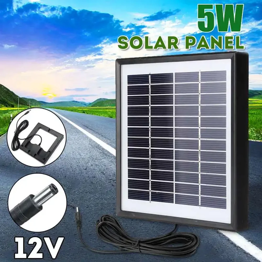 5W 12V Solar Panel DC3M Wire Solar Garden Light Panel Portable Battery Charger With 300cm Cable Electrical Equipment Supplies
5W 12V Solar Panel DC3M Wire Solar Garden Light Panel Portable Battery Charger With 300cm Cable Electrical Equipment Supplies