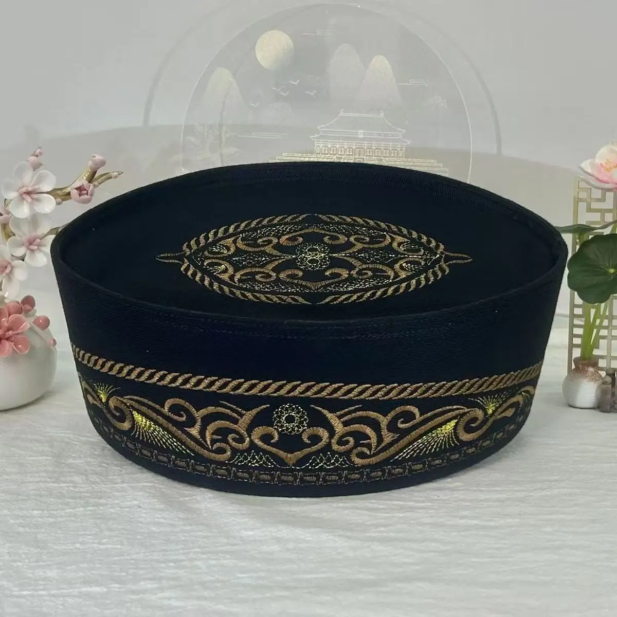 Muslim Boat Hats for Men Embroidered Eid Prayer Hat Ethnic Fedoras Africa Islamic Wedding Gift Quality Bonnet Dubai Saudi Caps
Muslim Boat Hats for Men Embroidered Eid Prayer Hat Ethnic Fedoras Africa Islamic Wedding Gift Quality Bonnet Dubai Saudi Caps