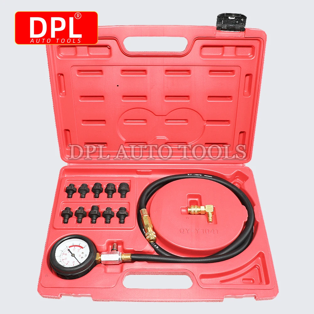Oil Pressure Tester Kit 0-140psi Oil Pressure Gauge Tool for Fuel System Engine Diagnostic Test Hose Adapters for Cars Trucks
Oil Pressure Tester Kit 0-140psi Oil Pressure Gauge Tool for Fuel System Engine Diagnostic Test Hose Adapters for Cars Trucks