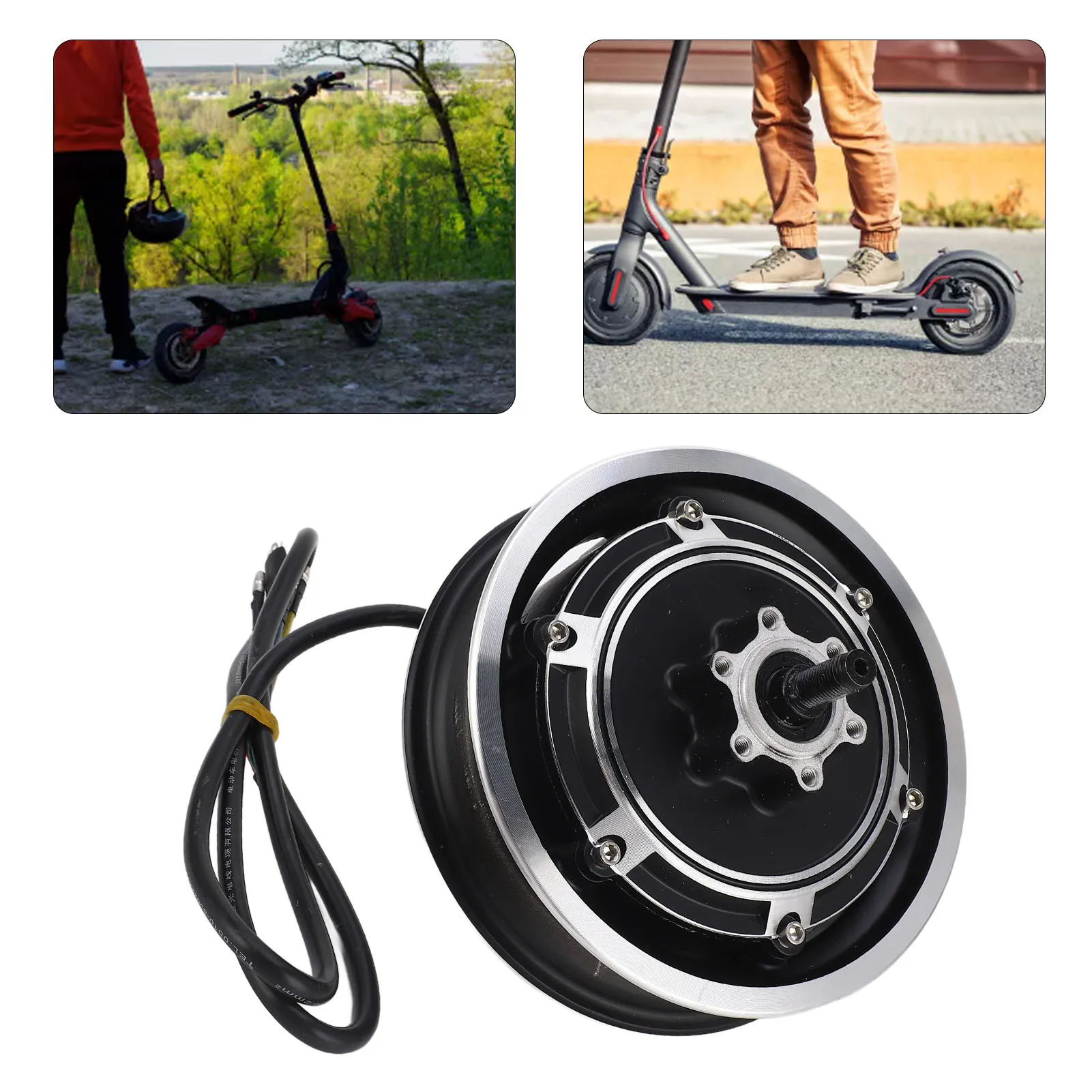 48V Hub Motor Hub Motor Electric Scooter Hub Motor 48V 1000W Electric Bike Brushless Disc Brake Hub Motor for 10 Inch Outer Tire
48V Hub Motor Hub Motor Electric Scooter Hub Motor 48V 1000W Electric Bike Brushless Disc Brake Hub Motor for 10 Inch Outer Tire