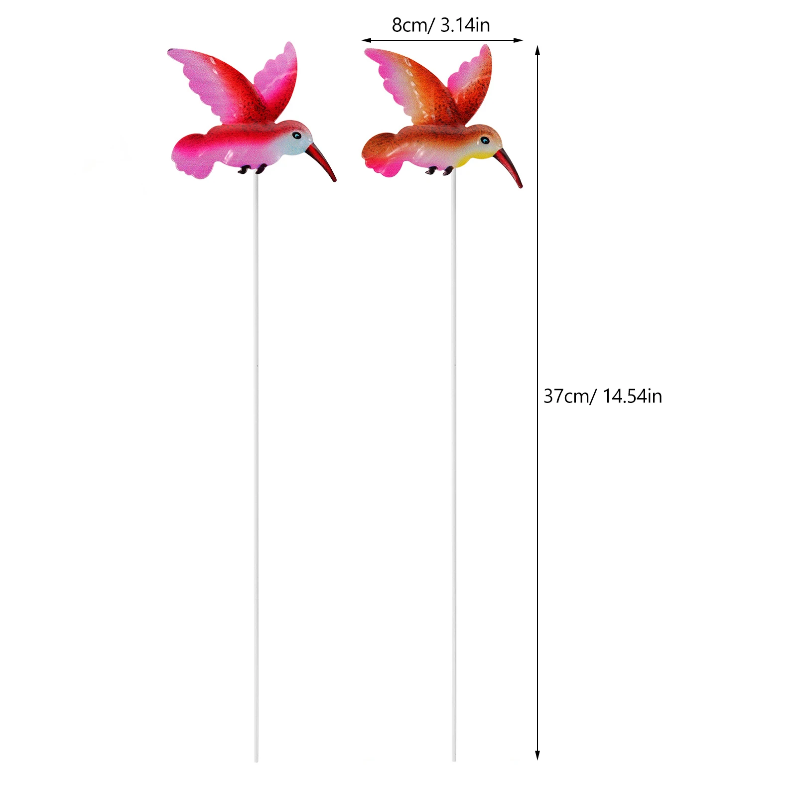 4 Pcs Metal Hummingbird Stakes Iron Decorative Garden Yard Lawn Home Outdoor Flowerpot Sculptures Ornament Yard
4 Pcs Metal Hummingbird Stakes Iron Decorative Garden Yard Lawn Home Outdoor Flowerpot Sculptures Ornament Yard