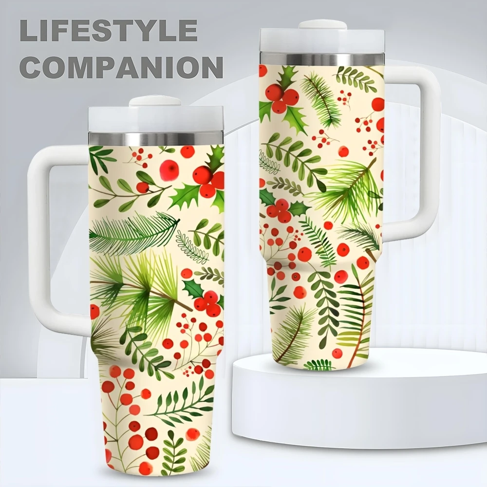 Sweet and Sour Hawthorn Fruit Vacuum Flasks 40oz Stainless Steel Vacuum Insulated Tumbler with Straw Leak Resistant Travel Mug
Sweet and Sour Hawthorn Fruit Vacuum Flasks 40oz Stainless Steel Vacuum Insulated Tumbler with Straw Leak Resistant Travel Mug