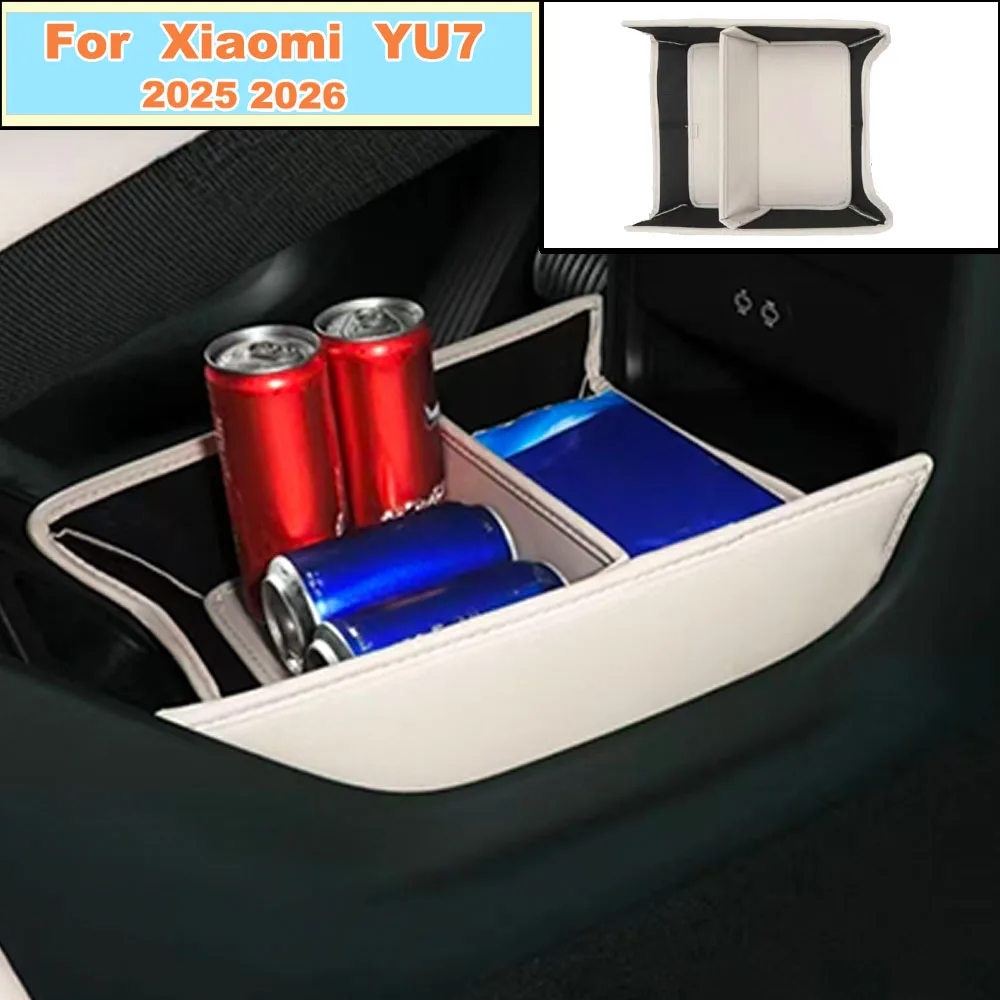 Leather Center Console Lower Storage Box For Xiaomi YU7 2025-2026 Armrest Organizer Tray Car Interior Accessories
Leather Center Console Lower Storage Box For Xiaomi YU7 2025-2026 Armrest Organizer Tray Car Interior Accessories