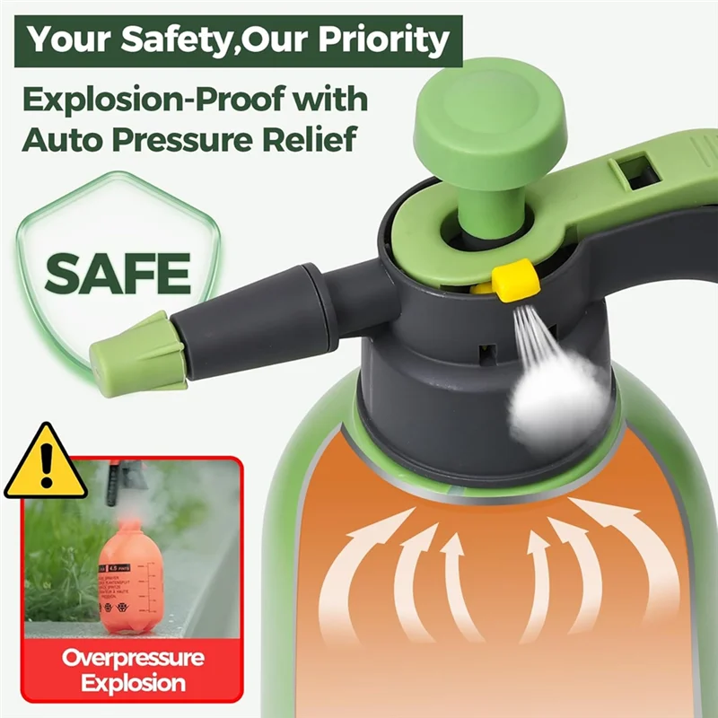 AB39-Hand Pump Sprayer 1/2 Gallon, Garden Pump Sprays Bottle For Plants, Pressure Spraying Bottle In Lawn And Garden Yard
AB39-Hand Pump Sprayer 1/2 Gallon, Garden Pump Sprays Bottle For Plants, Pressure Spraying Bottle In Lawn And Garden Yard