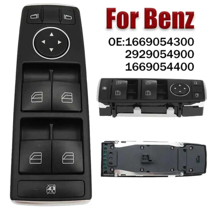A+ ABS Car Window Master Control Switch 1669054300 For Benz GLE ML B250E CLA45 AMG
A+ ABS Car Window Master Control Switch 1669054300 For Benz GLE ML B250E CLA45 AMG