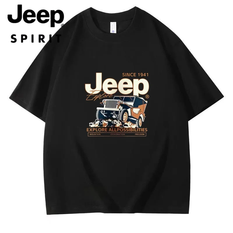 Men's Jeep 260g Pure Cotton T‑shirt, Off‑road Vehicle Pattern Design, Casual Crew Neck Short Sleeve T‑shirt for Summer 2026
Men's Jeep 260g Pure Cotton T‑shirt, Off‑road Vehicle Pattern Design, Casual Crew Neck Short Sleeve T‑shirt for Summer 2026