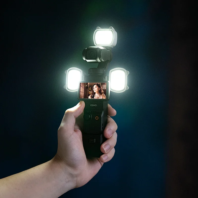 Magnetic Fill Light Set White + Warm + Soft Light 3 Modes Camera Fill With Single And Double Clips For DJI Pocket 3
Magnetic Fill Light Set White + Warm + Soft Light 3 Modes Camera Fill With Single And Double Clips For DJI Pocket 3