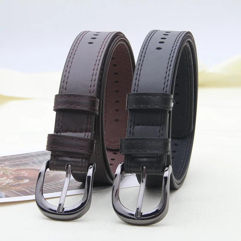 Unisex PU Leather Belt for Woman Free Size Luxury Brand Vintage Pin Buckle Jeans Waist Belts Men Ladies Retro Black Strap
Unisex PU Leather Belt for Woman Free Size Luxury Brand Vintage Pin Buckle Jeans Waist Belts Men Ladies Retro Black Strap