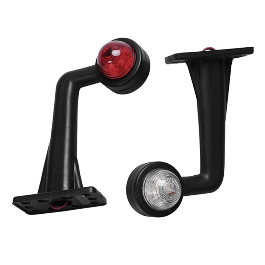 1 Pair Truck Trailer Caravan 12/24V LED Trailer Waist Light Warning Light Red & White Light for Volvo Trucks Scania
1 Pair Truck Trailer Caravan 12/24V LED Trailer Waist Light Warning Light Red & White Light for Volvo Trucks Scania