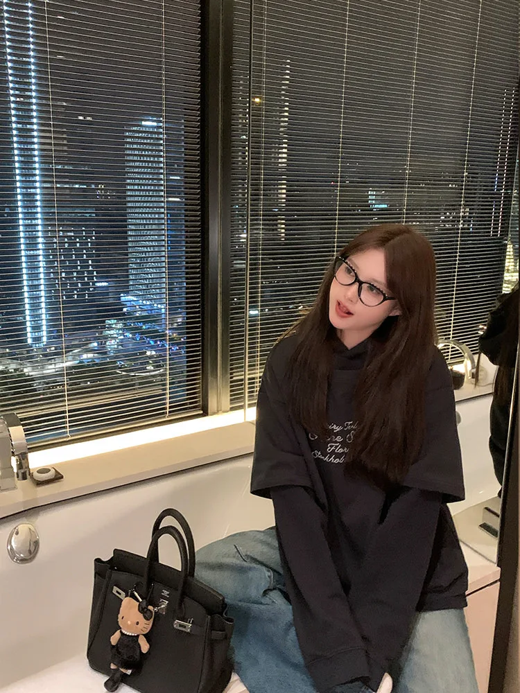 Yb Oversized Hoodie Thiened Autumn Winter Men's Sweatirt Casual Comfortable Cotton Long Sve Hooded Top Layering Look
Yb Oversized Hoodie Thiened Autumn Winter Men's Sweatirt Casual Comfortable Cotton Long Sve Hooded Top Layering Look