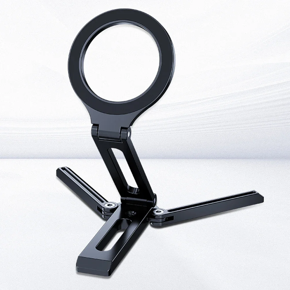 Magnetic Phone Tripod Multifunctional Folding Phone Holder Portable Desktop Phone Mount for Cell Phone Video Recording Travel
Magnetic Phone Tripod Multifunctional Folding Phone Holder Portable Desktop Phone Mount for Cell Phone Video Recording Travel