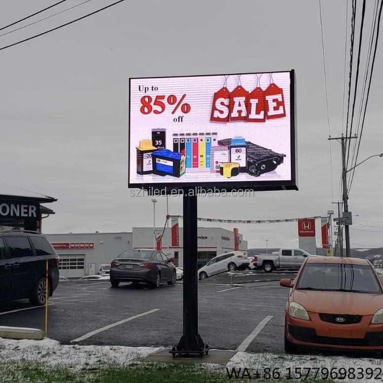 2-Sided P5mm HD Full Color LED Digital Signage 2-Year Outdoor Waterproof Commercial Advertising IP65 Graphics Animation
2-Sided P5mm HD Full Color LED Digital Signage 2-Year Outdoor Waterproof Commercial Advertising IP65 Graphics Animation