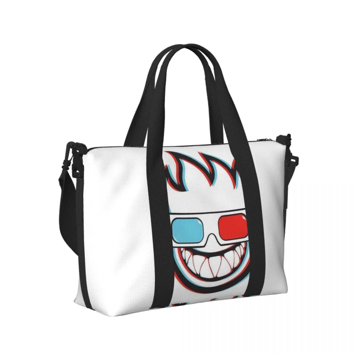 Пользовательские Spitfire Skate Пляжная дорожная сумка Большая вместительная сумка-тоут для спортзала Спортивная женская дорожная сумка для покупок
Пользовательские Spitfire Skate Пляжная дорожная сумка Большая вместительная сумка-тоут для спортзала Спортивная женская дорожная сумка для покупок