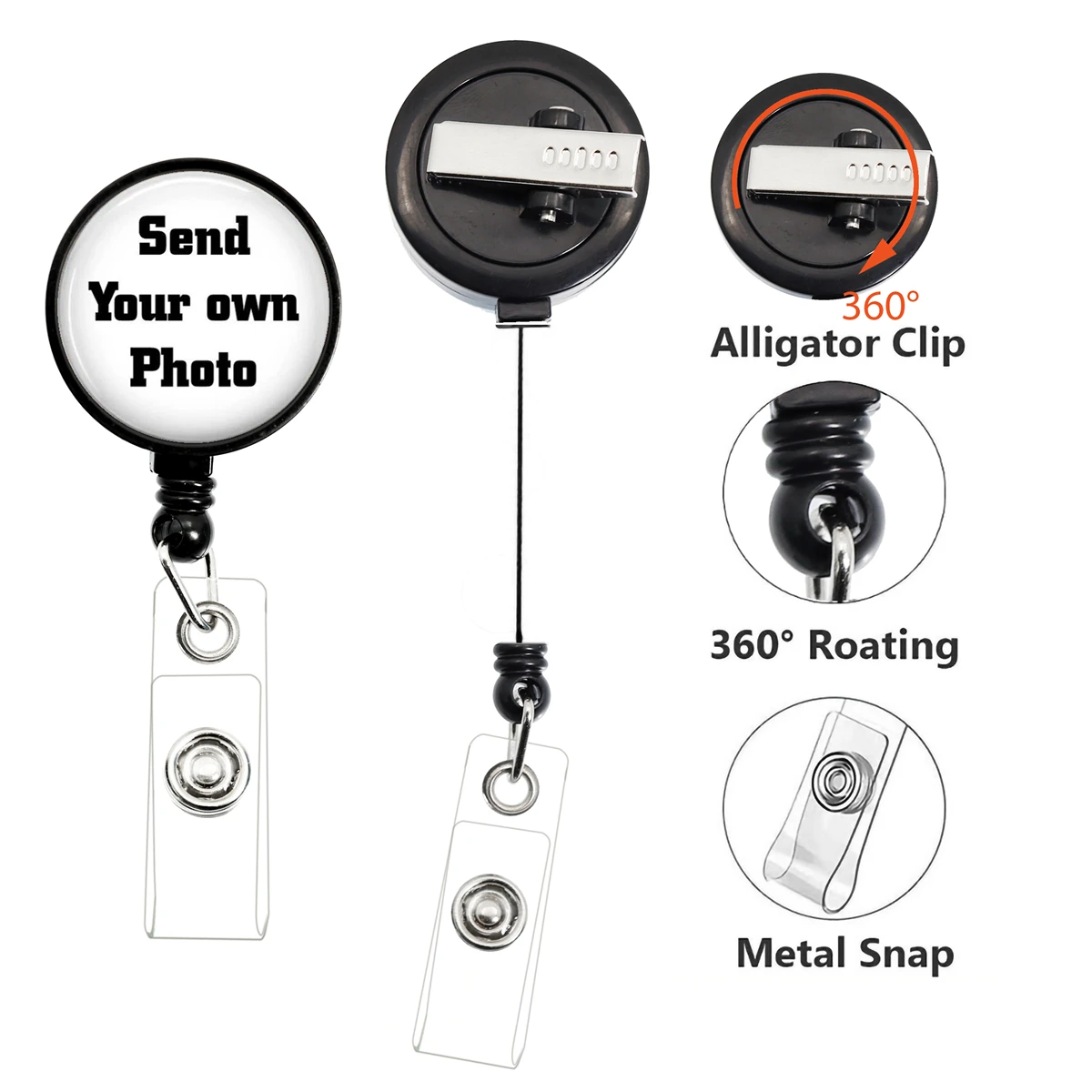 Personalized 32mm Glass Cabochon Image Logo Retractable Badge Reel Lanyard ID Holder Brooches Custom Designed Nurse Teacher Gift
Personalized 32mm Glass Cabochon Image Logo Retractable Badge Reel Lanyard ID Holder Brooches Custom Designed Nurse Teacher Gift