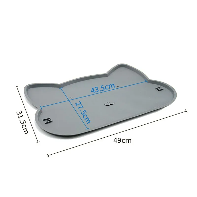 Pet supplies Easy to clean Silicone pet placemat Waterproof, non-slip and leak-proof food mat Foldable cat and dog feeding mat
Pet supplies Easy to clean Silicone pet placemat Waterproof, non-slip and leak-proof food mat Foldable cat and dog feeding mat