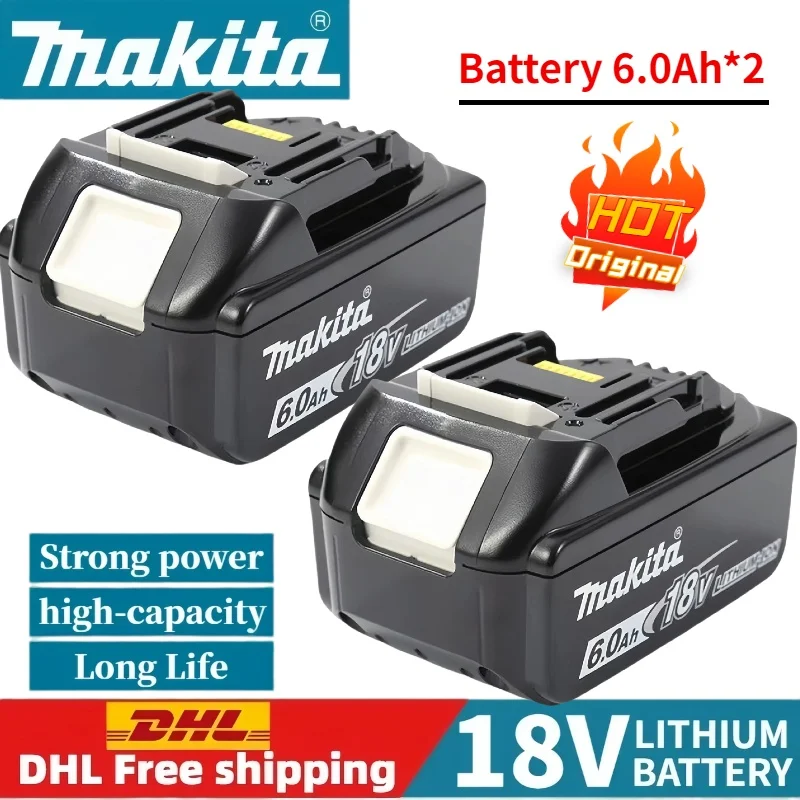 Original Makita 18V battery replaceable Makita 18V BL1830 BL1840B BL1850B BL1860B LXT400 with charger set for Makita power tools
Original Makita 18V battery replaceable Makita 18V BL1830 BL1840B BL1850B BL1860B LXT400 with charger set for Makita power tools