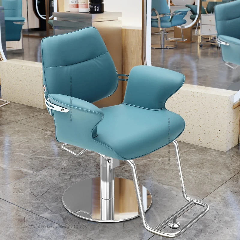 Nordic Hair Salon Barber Chairs Modern Simple Perm Hair Dyeing Barber Chair Comfort Shave Salon Furniture Silla De Barbería FYBC
Nordic Hair Salon Barber Chairs Modern Simple Perm Hair Dyeing Barber Chair Comfort Shave Salon Furniture Silla De Barbería FYBC