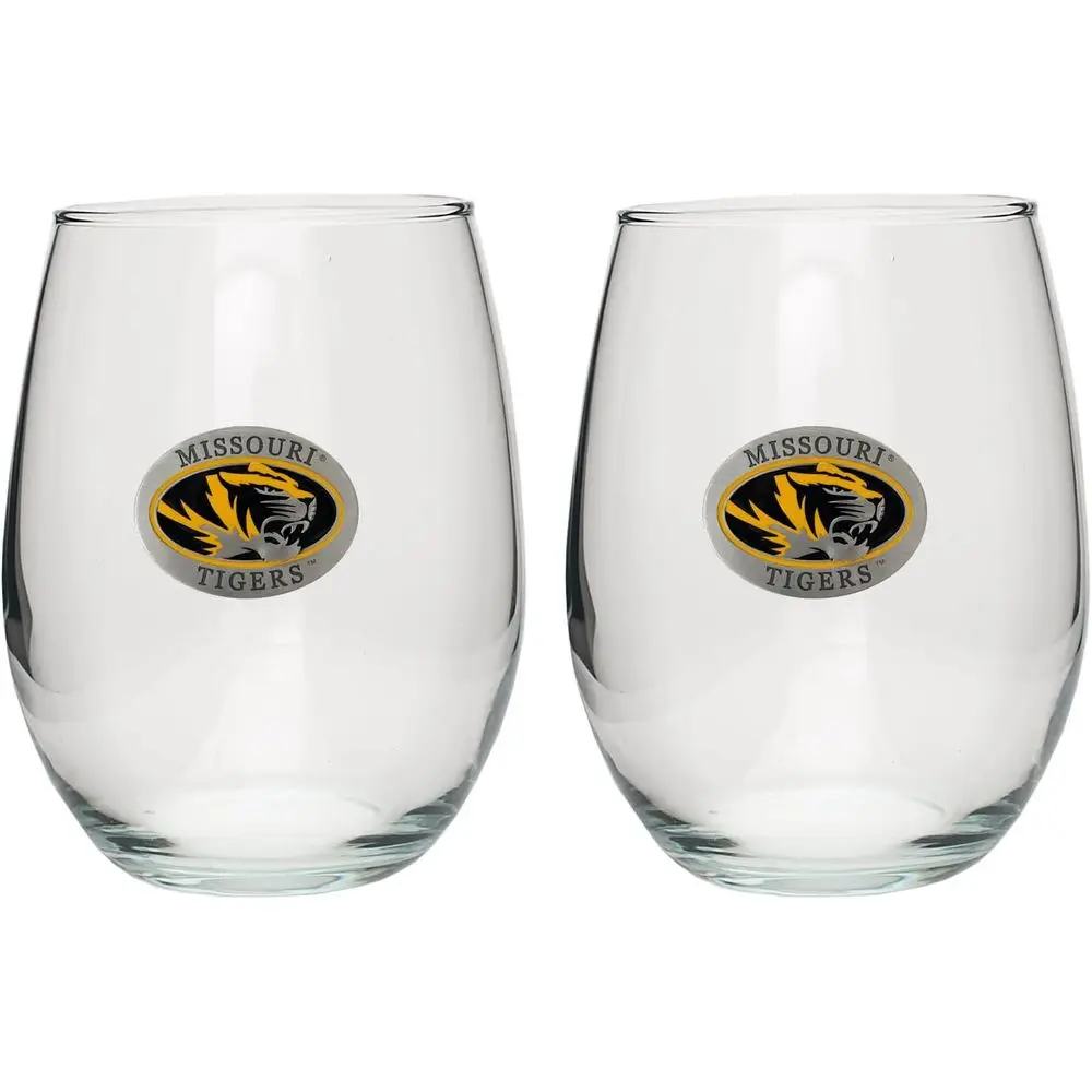 Set of 2 Missouri Stemless Goblets - 15 oz Wine Glasses with Handcrafted Pewter Glass
Set of 2 Missouri Stemless Goblets - 15 oz Wine Glasses with Handcrafted Pewter Glass
