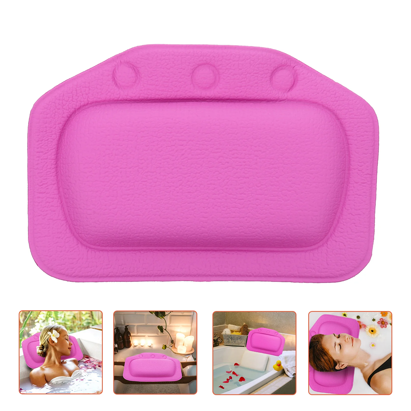 Bathtub Pillow Bath Head Rest Comfortable Bathrub PVC Cushion Spa Foam Sponge Premium Material Durable Relaxation
Bathtub Pillow Bath Head Rest Comfortable Bathrub PVC Cushion Spa Foam Sponge Premium Material Durable Relaxation