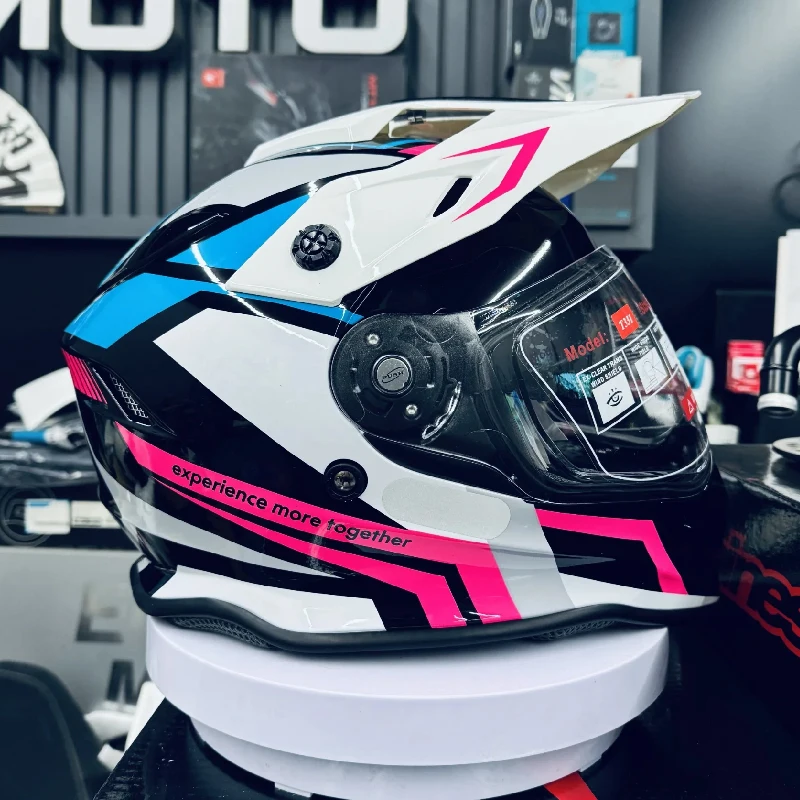New Original for CFMOTO 650MT 800MT Motorcycle Helmet Men Full Face Double Lens Off-road Racing Helmet Capacete Cascos Para Moto
New Original for CFMOTO 650MT 800MT Motorcycle Helmet Men Full Face Double Lens Off-road Racing Helmet Capacete Cascos Para Moto