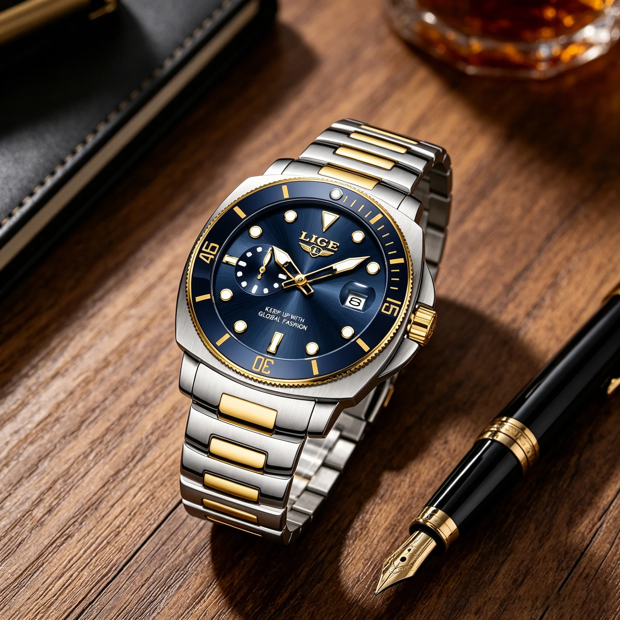 LIGE Luxury Man's Wristwatch Waterproof Luminous Date Stainless Steel Men Watch Quartz Business Sports Watches For Men Reloj+Box
LIGE Luxury Man's Wristwatch Waterproof Luminous Date Stainless Steel Men Watch Quartz Business Sports Watches For Men Reloj+Box