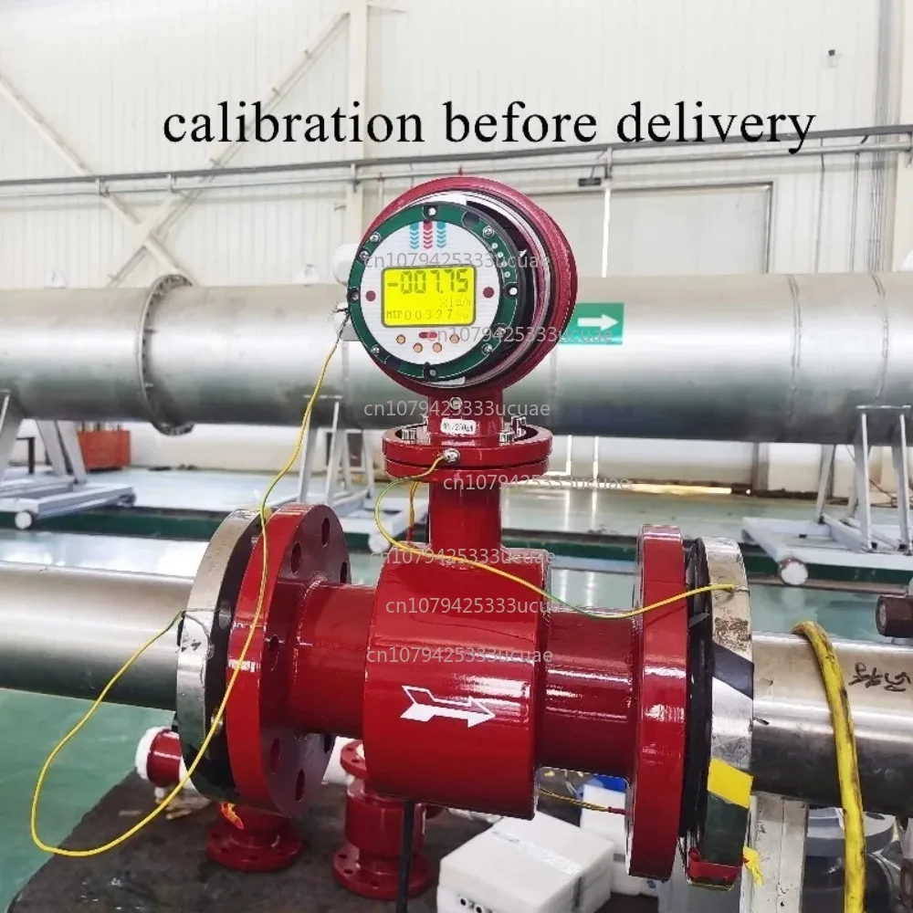 DN150 Magnetic Flow Meter RS485 Liquid Electromagnetic Industrial Flow Meter
DN150 Magnetic Flow Meter RS485 Liquid Electromagnetic Industrial Flow Meter