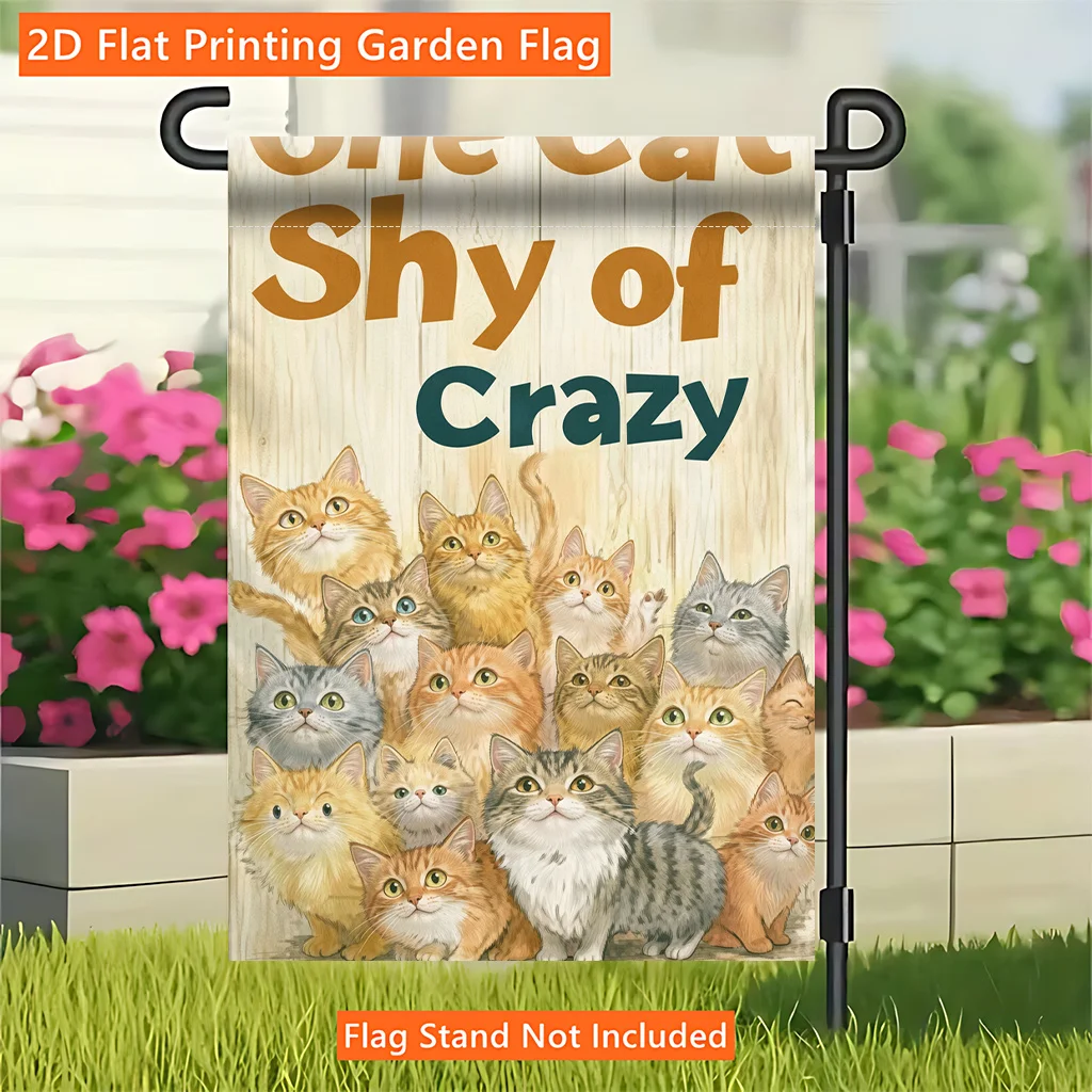 Garden Flag 2D Flat Printing Garden Flag Single-Sided Printed Polyester Outdoor Flag Patio Yard Porch Decoration for Home and Garden Holiday Decor Durable Weather-Resistant Reusable Banner Flagpole Not Included Outdoor Welcome Flag
Garden Flag 2D Flat Printing Garden Flag Single-Sided Printed Polyester Outdoor Flag Patio Yard Porch Decoration for Home and Garden Holiday Decor Durable Weather-Resistant Reusable Banner Flagpole Not Included Outdoor Welcome Flag