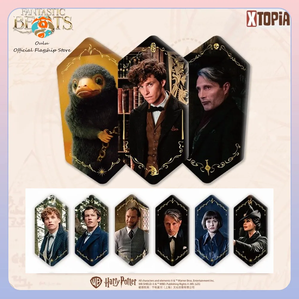 New Genuine Harry Potter Badge Mystery Box Harry Potter Fantastic Beasts Magic Crysta Series Tin Badge Anime Character Goods
New Genuine Harry Potter Badge Mystery Box Harry Potter Fantastic Beasts Magic Crysta Series Tin Badge Anime Character Goods