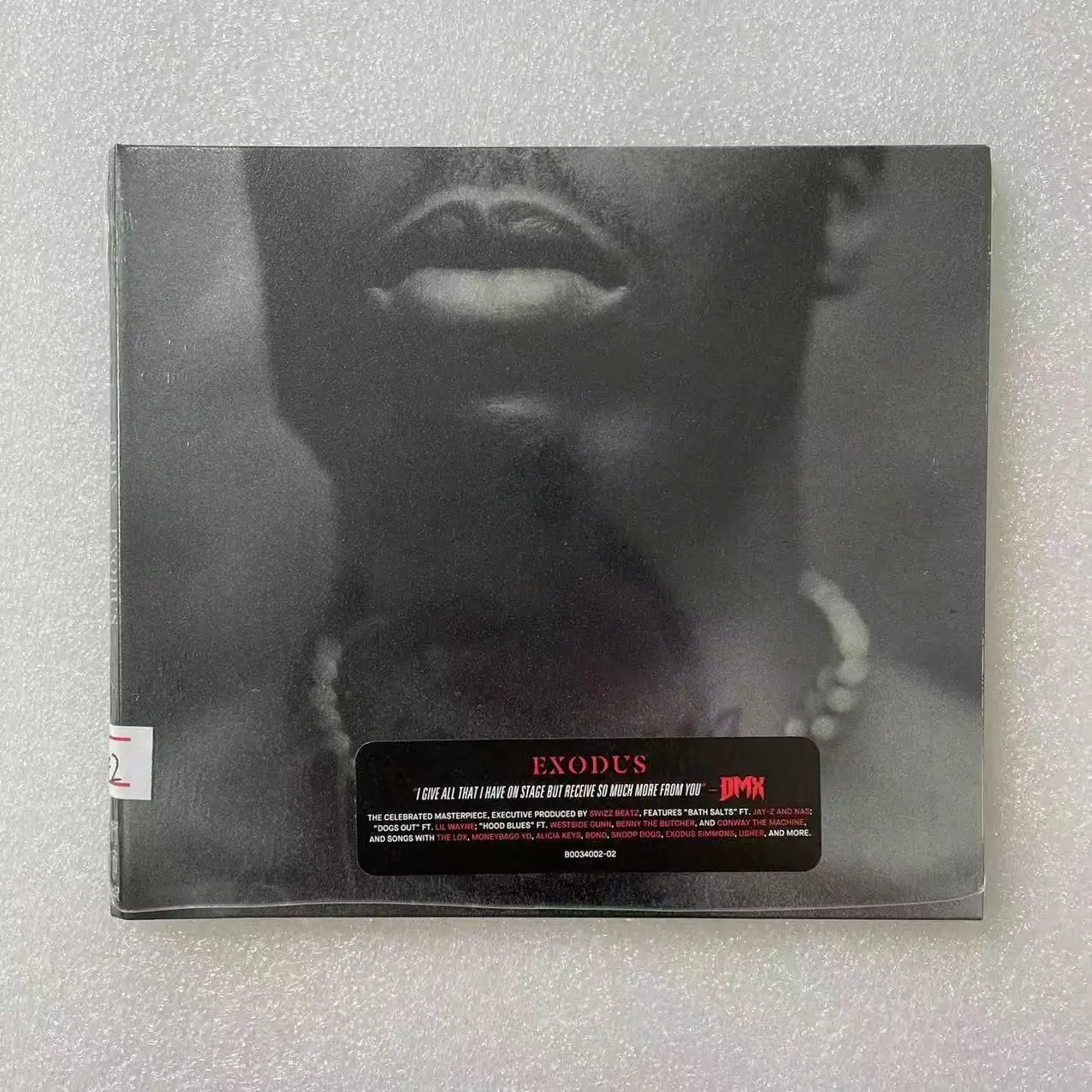 DMX EXODUS Music CD Greatest Hits Album Music Record Cosplay Walkman Car Soundtrack Box Party Music
DMX EXODUS Music CD Greatest Hits Album Music Record Cosplay Walkman Car Soundtrack Box Party Music