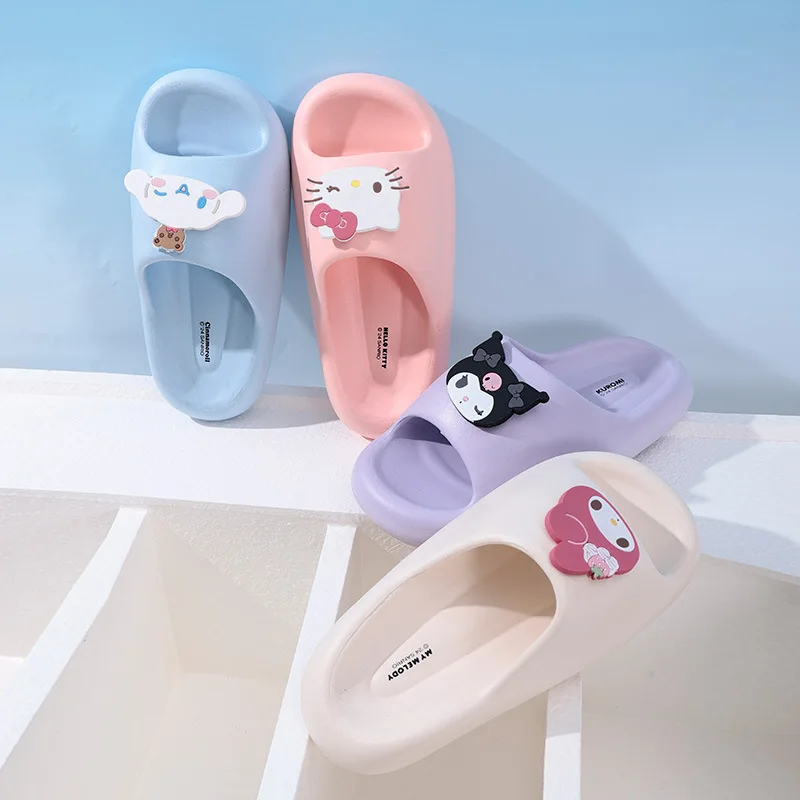 Sanrio Adults Slippers Hello Kitty Cinnamoroll Cartoon Kawaii Outdoor Beach Bathroom Bathe Bathing Cute Anti-Slip Sandal Toys
Sanrio Adults Slippers Hello Kitty Cinnamoroll Cartoon Kawaii Outdoor Beach Bathroom Bathe Bathing Cute Anti-Slip Sandal Toys