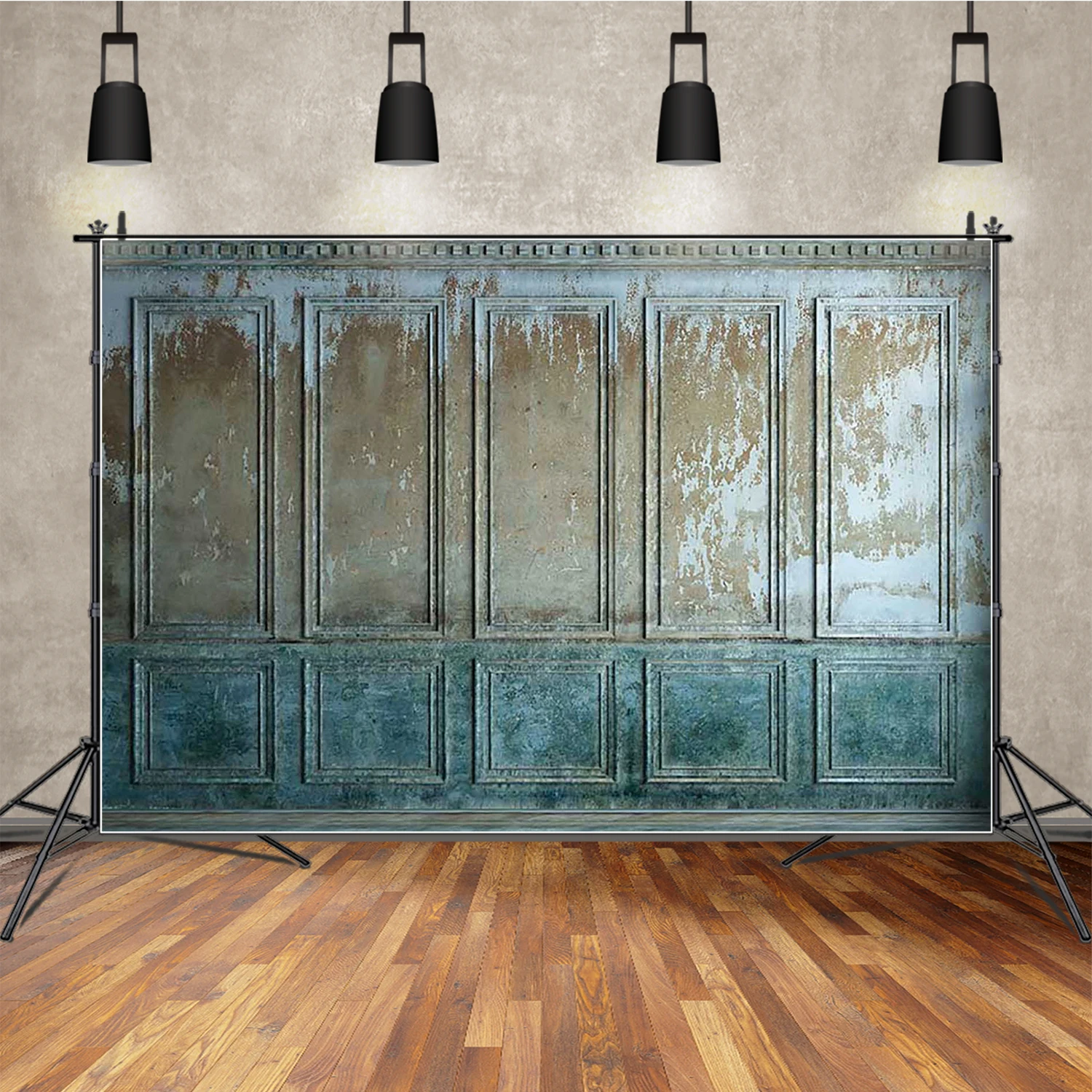 MOON.QG Faded Wainscoting Wall Photography Backdrop Living Room Wallpaper Birthday Photocall Background Children Studio Supplies
MOON.QG Faded Wainscoting Wall Photography Backdrop Living Room Wallpaper Birthday Photocall Background Children Studio Supplies