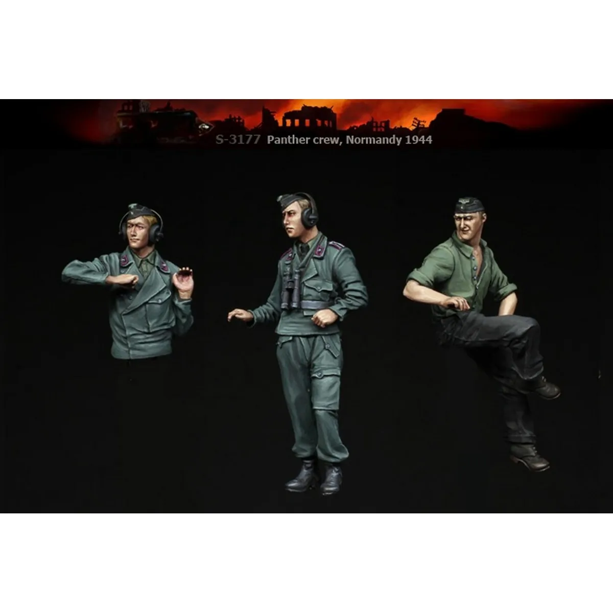 Комплект неокрашенной модели из смолы 1/35, военная тема, экипаж Леопарда Нормандии (3 человека), разобранный и неокрашенный GK, 1364R
Комплект неокрашенной модели из смолы 1/35, военная тема, экипаж Леопарда Нормандии (3 человека), разобранный и неокрашенный GK, 1364R