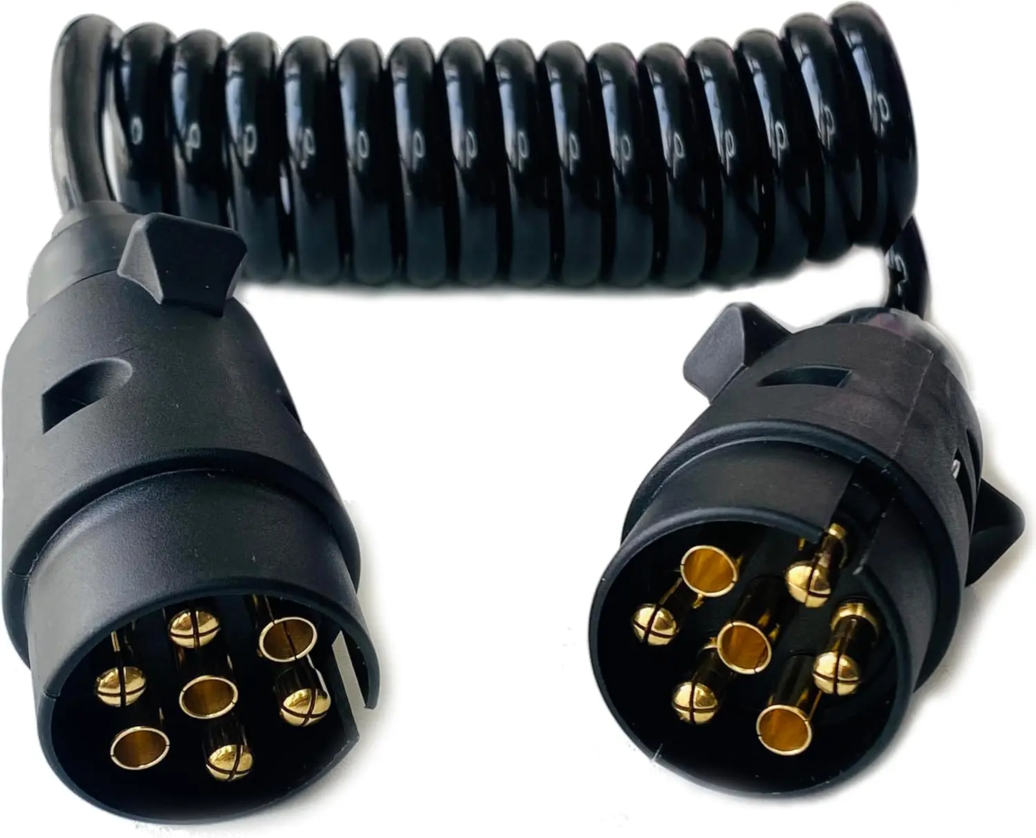 Trailer Extension Cable 7-Pin 2.8M Waterproof Brass Cable with Male to Male Connector Anti-Corrosion for Camper Vans and Boats
Trailer Extension Cable 7-Pin 2.8M Waterproof Brass Cable with Male to Male Connector Anti-Corrosion for Camper Vans and Boats